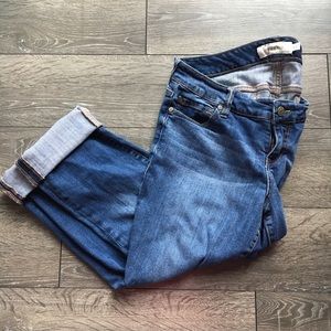 Torrid cropped boyfriend jean